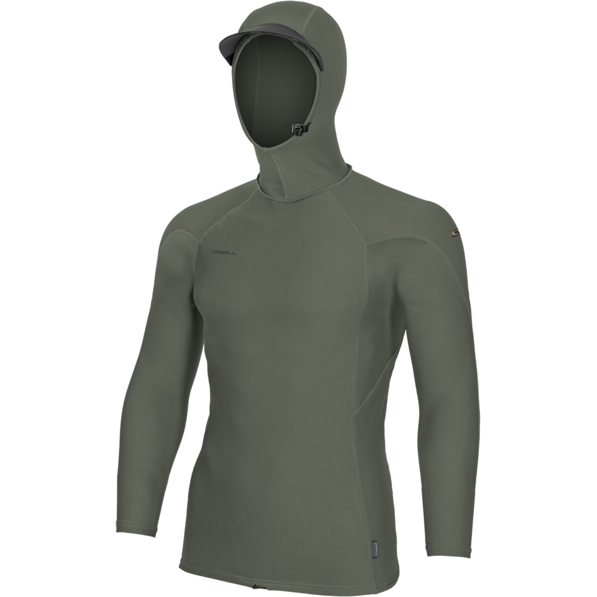 Image of O'Neill Hyperfreak Skins O'Zone Hooded Rashguard - Men's Chimera/Chimera, XL