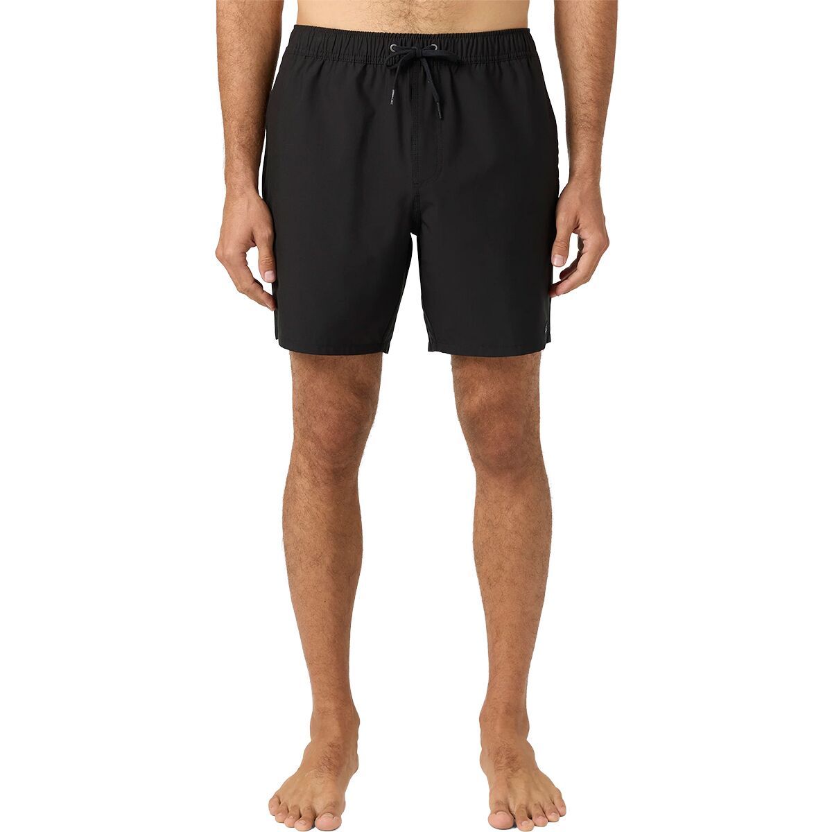 Image of O'Neill Lennox Hermosa Solid Volley 17 Swim Trunk - Men's Black, L