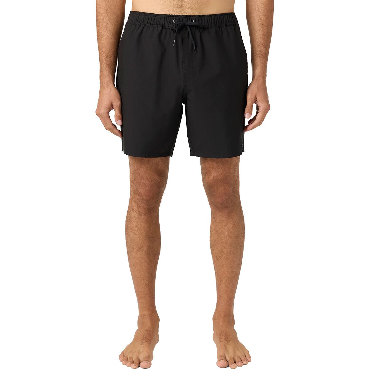 Image of O'Neill Lennox Hermosa Solid Volley 17 Swim Trunk - Men's Black, L