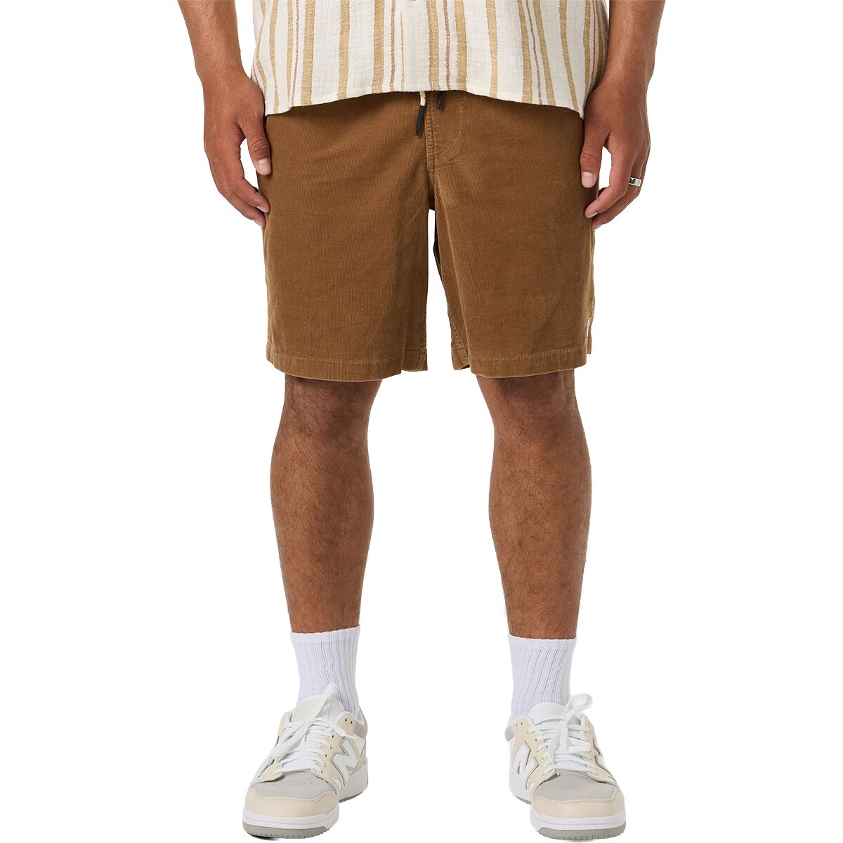 Image of O'Neill OG Cord Elastic Waist 18in Short - Men's Toffee, L