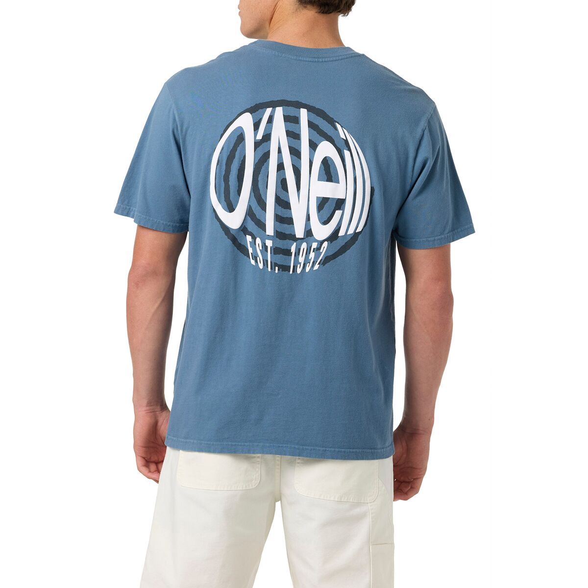Image of O'Neill OG Fish Eye Short-Sleeve Vintage T-Shirt - Men's Blue Fusion, L