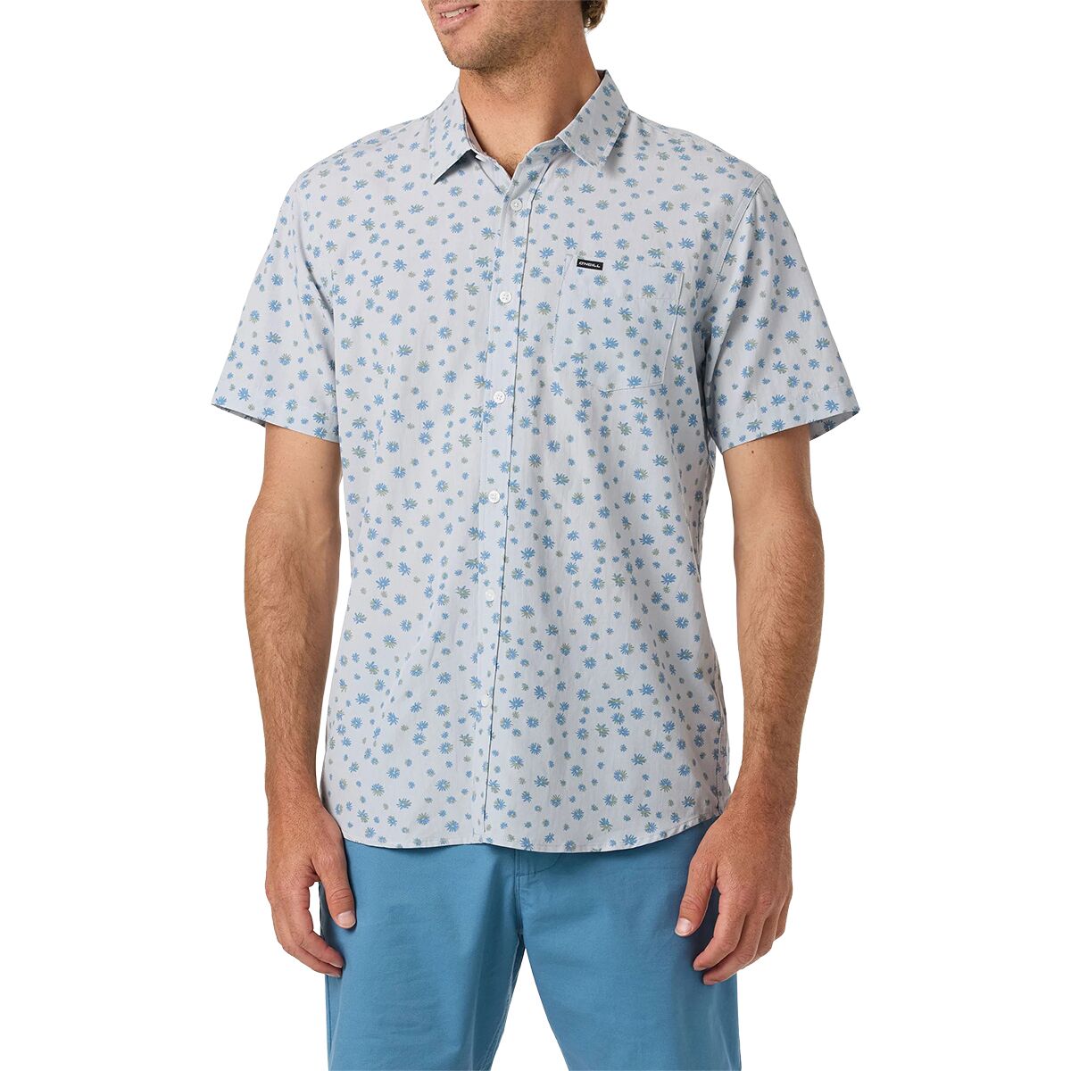 Image of O'Neill Oasis Standard Short-Sleeve Woven Shirt - Men's High-Rise, S