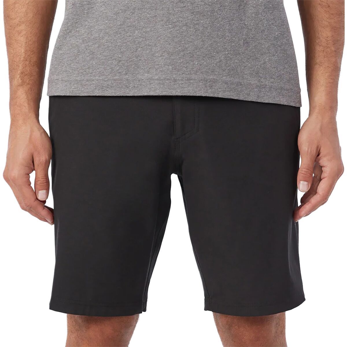 Image of O'Neill Reserve Light Check 19in Short - Men's Black, 34