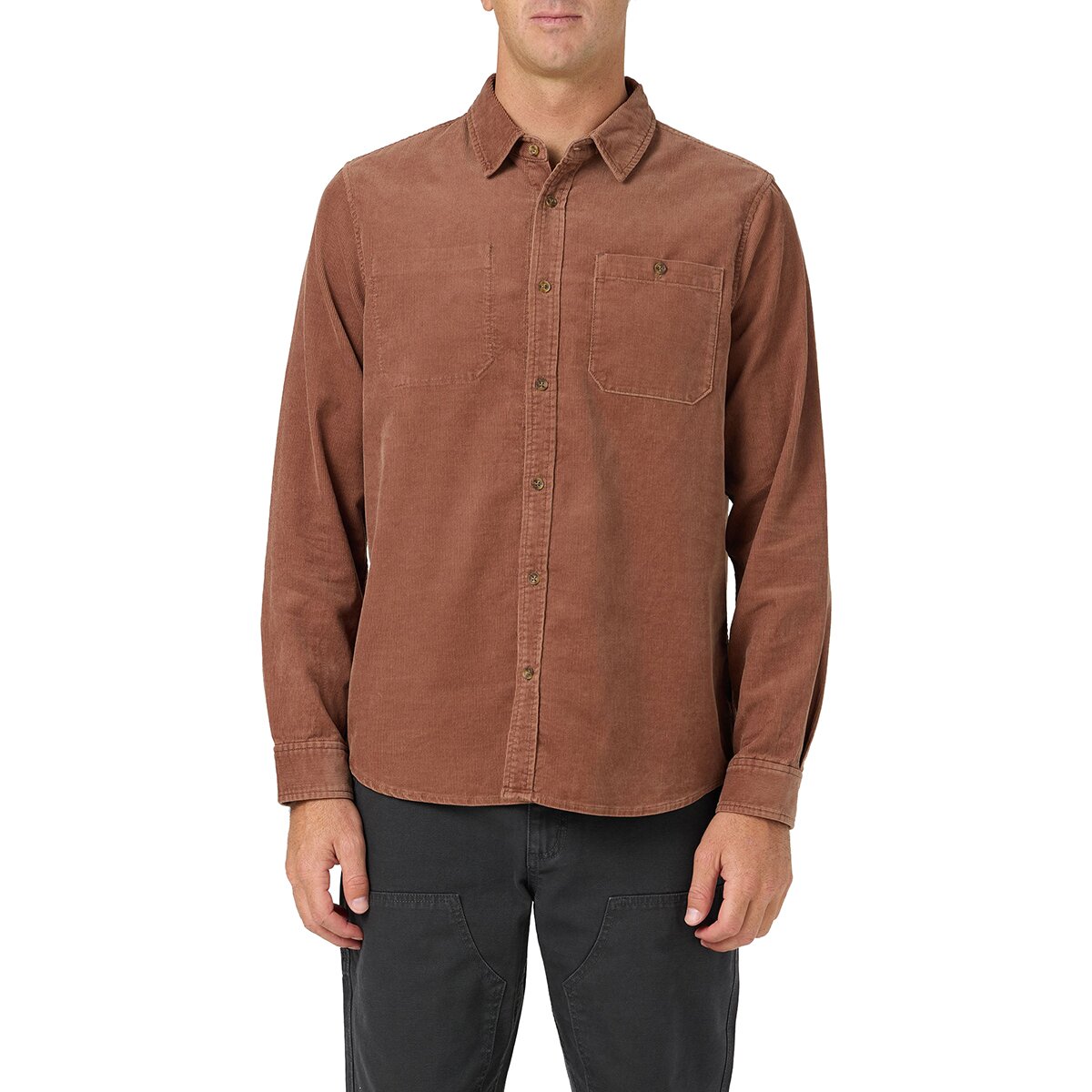 Image of O'Neill OG Cord Shirt - Men's Carob Brown, S