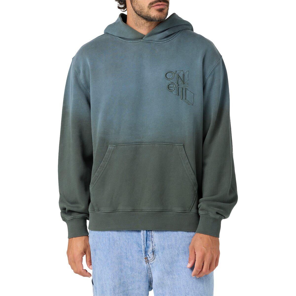 Image of O'Neill OG Logo Box Hoodie - Men's Hunter Green, L