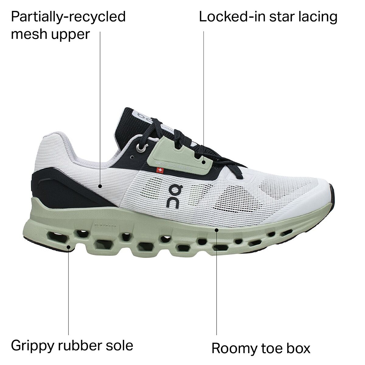 On Running Cloudstratus Running Shoe - Men's - Footwear