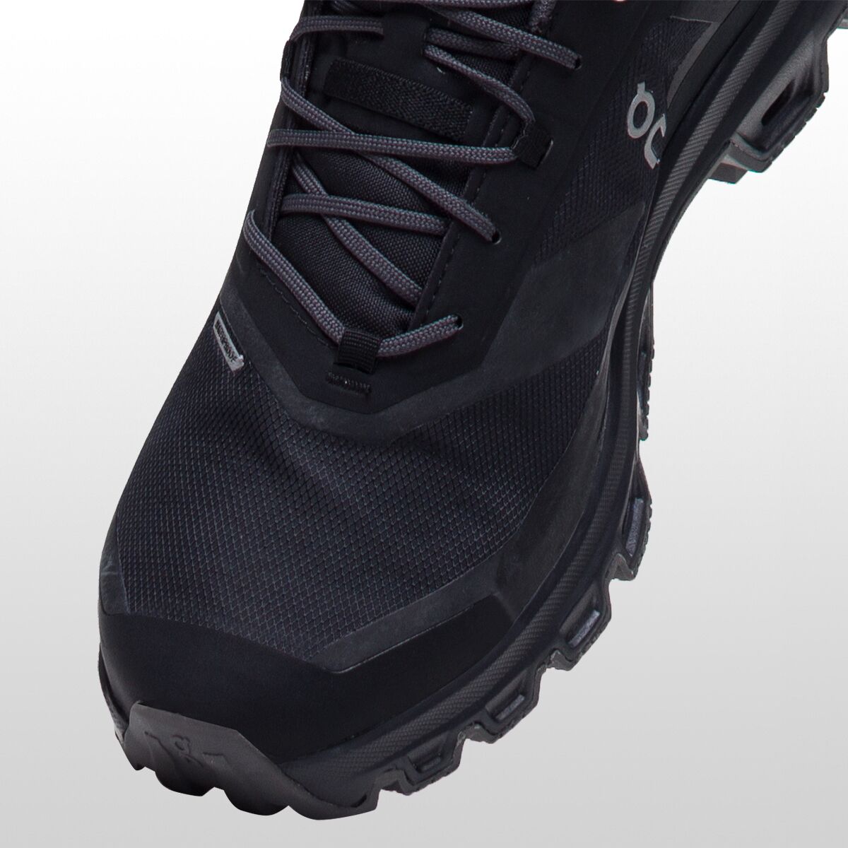 on Running Men's Cloudventure Waterproof - Black / 9.5
