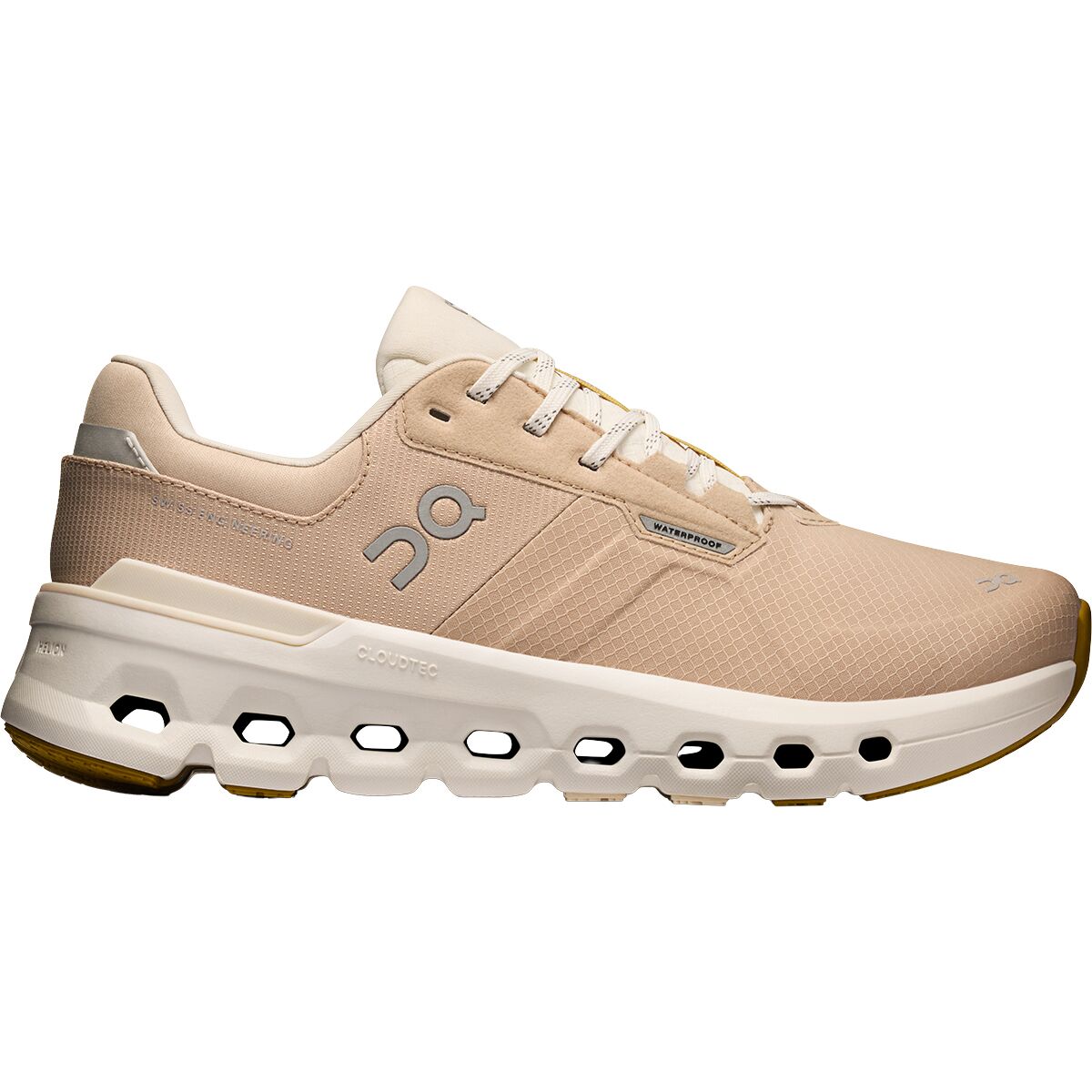 Image of On Cloudrunner 2 Waterproof Shoe - Women's Sand/Dew, 10.0