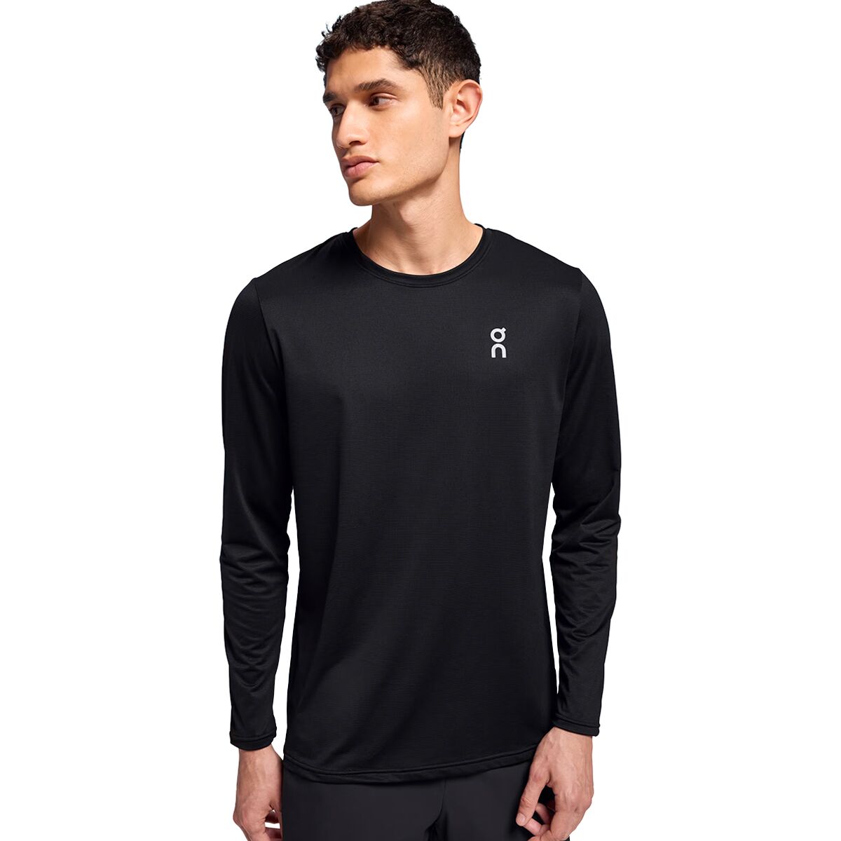 Image of On Core Long-Sleeve T-Shirt - Men's Black, XL