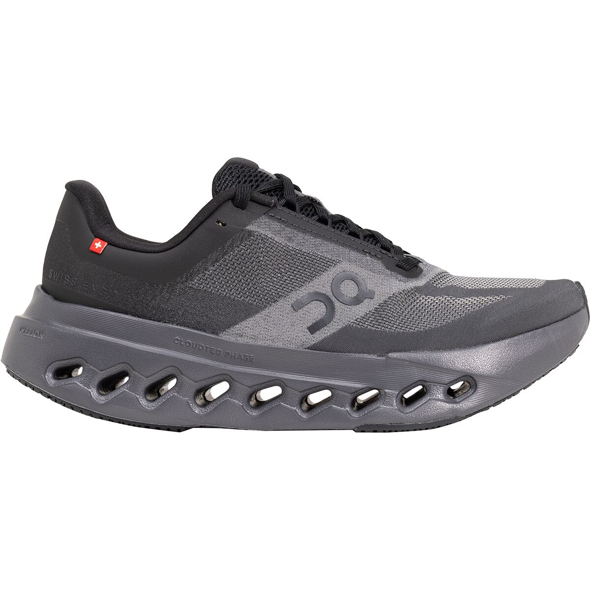 Image of On Cloudsurfer Next Running Shoe - Women's Black/Eclipse, 10.0