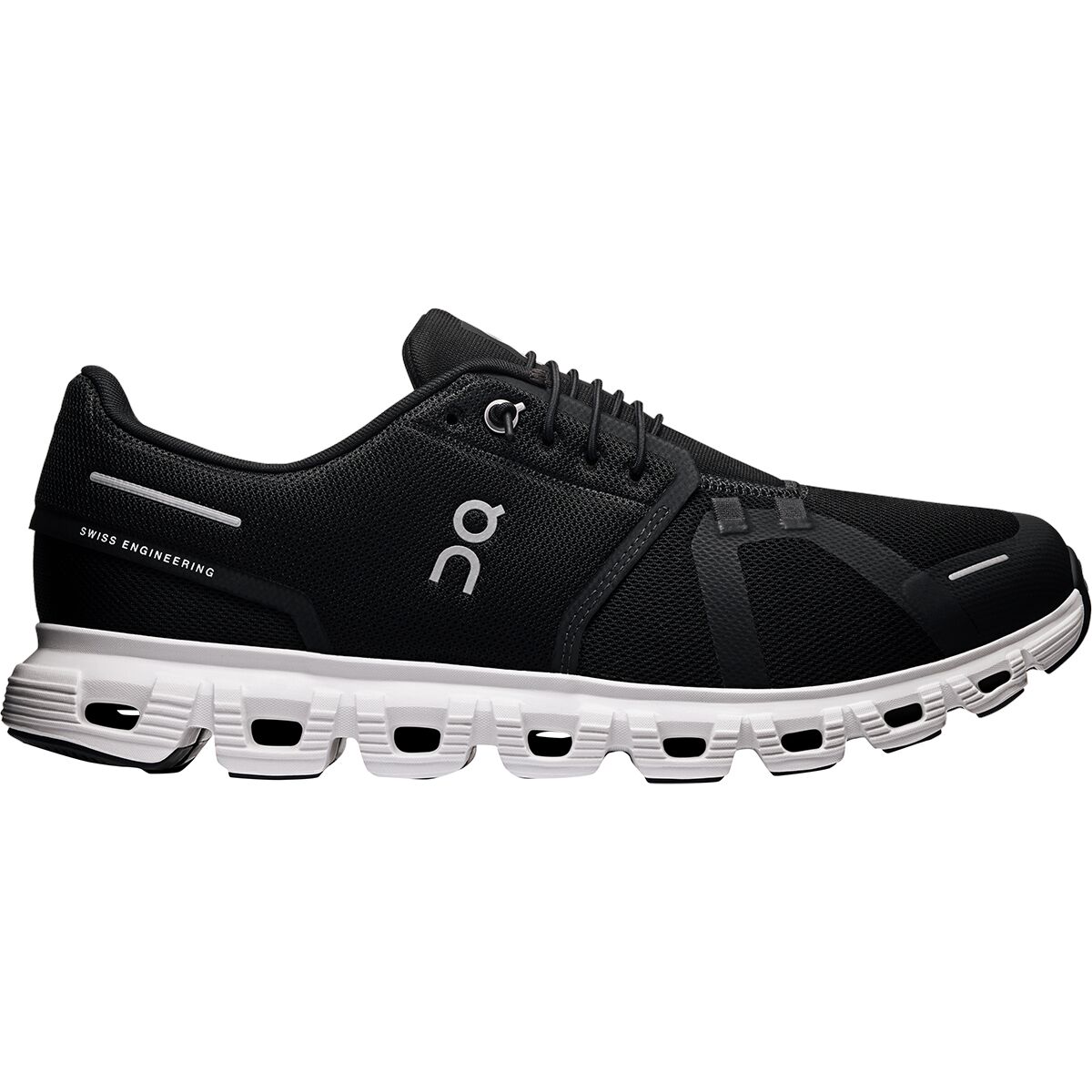 Image of On Cloud 6 Shoe - Men's Black/White, 10.5