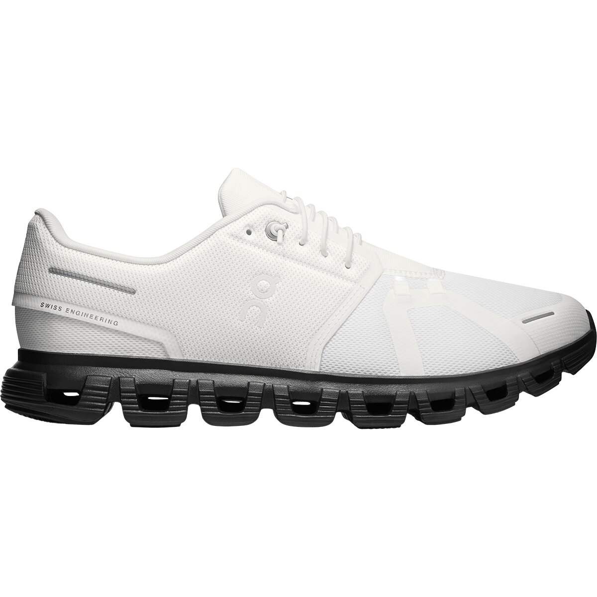 Image of On Cloud 6 Shoe - Men's White/Black, 9.0