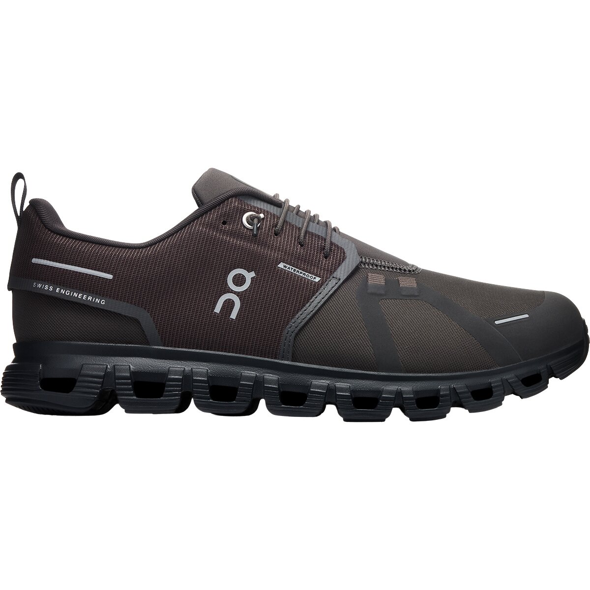 Image of On Cloud 6 Waterproof Shoe - Men's Espresso/Black, 9.0
