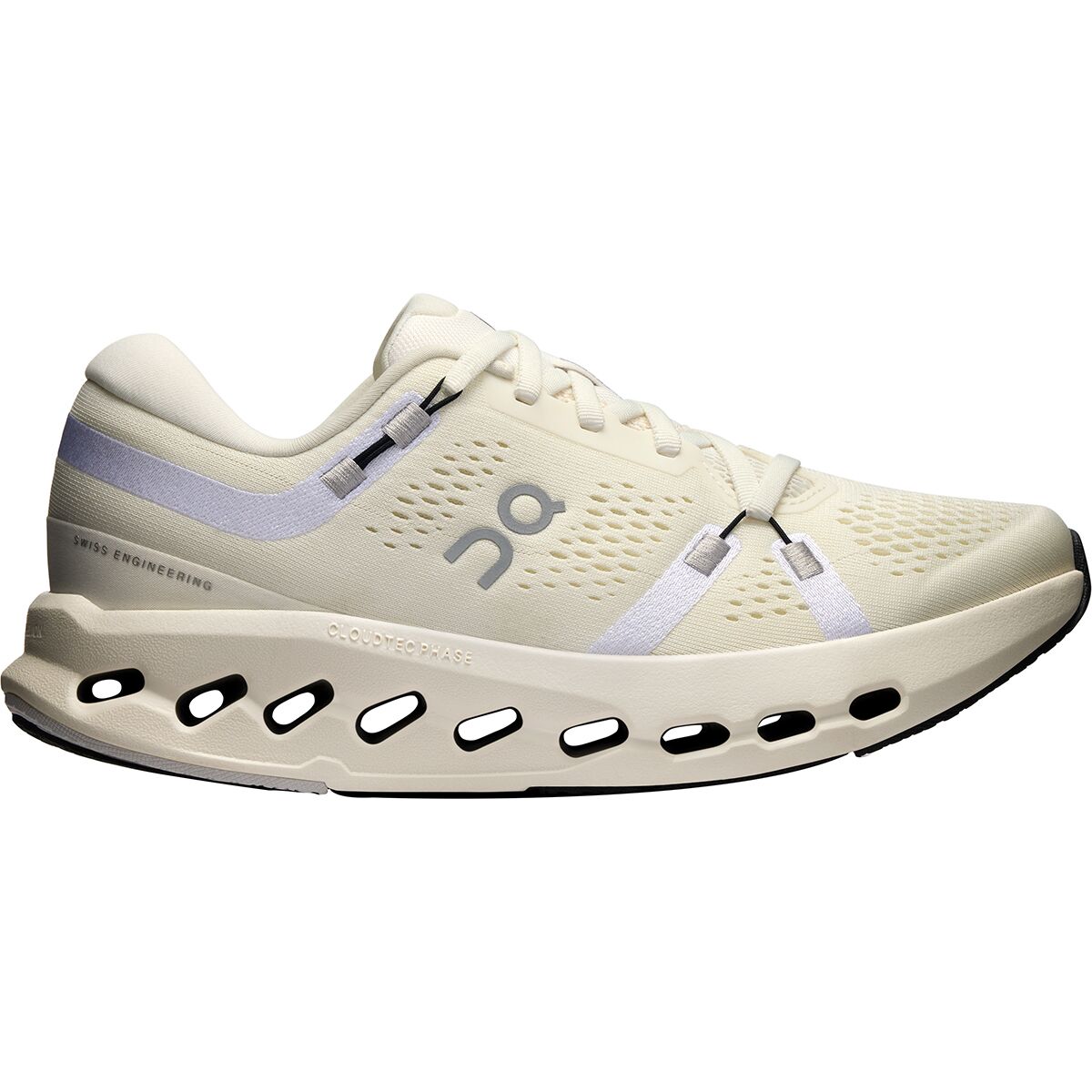 Image of On Cloudsurfer 2 Running Shoe - Women's Ivory/Ivory, 7.5