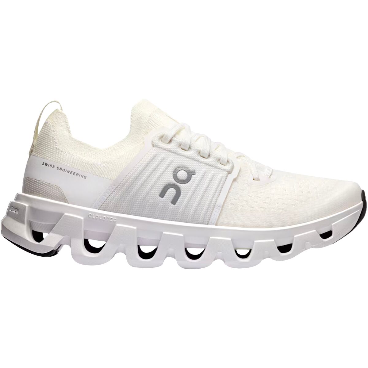 Image of On Cloudswift 4 Running Shoe - Women's White/White, 9.5