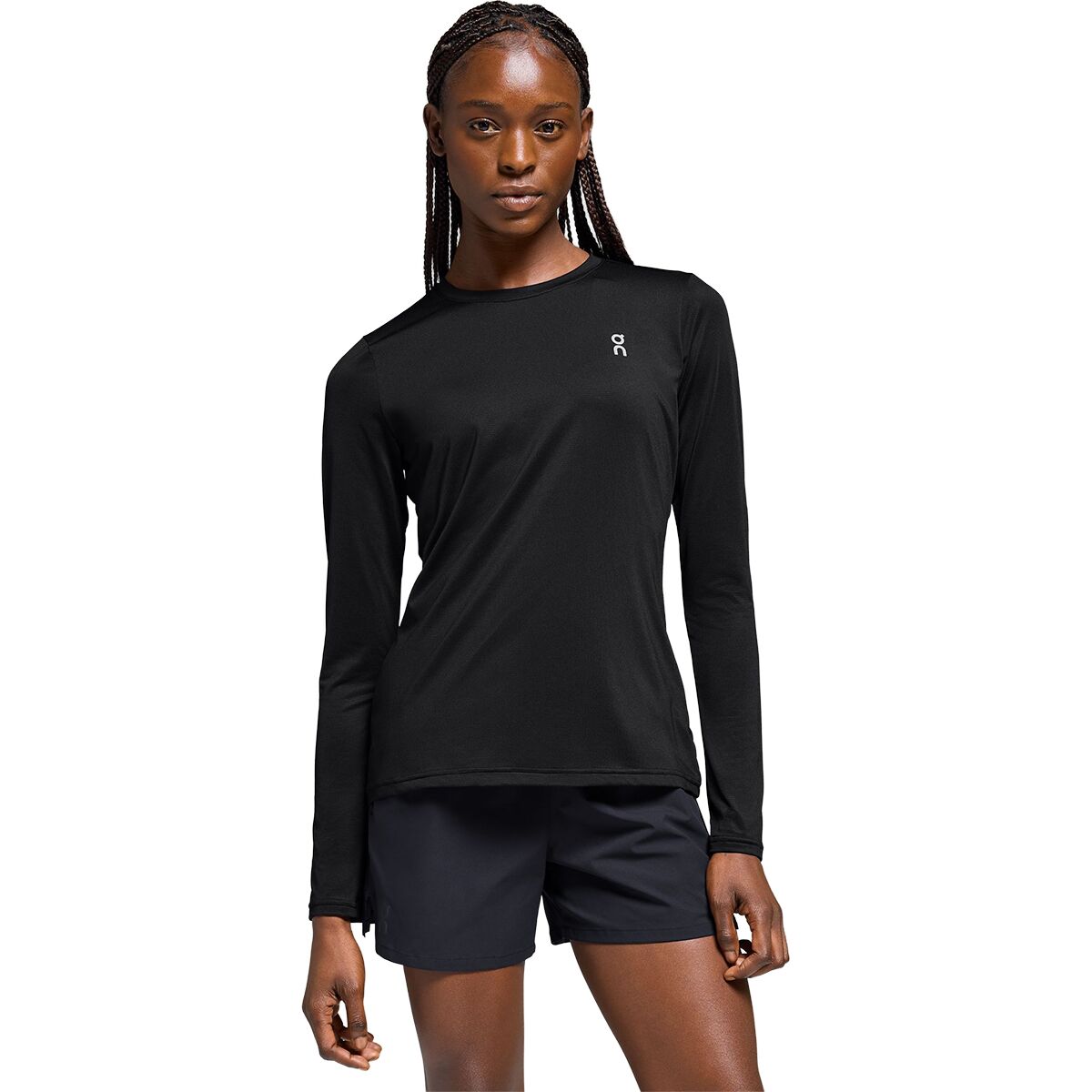 Image of On Core Long-Sleeve T-Shirt - Women's Black, S