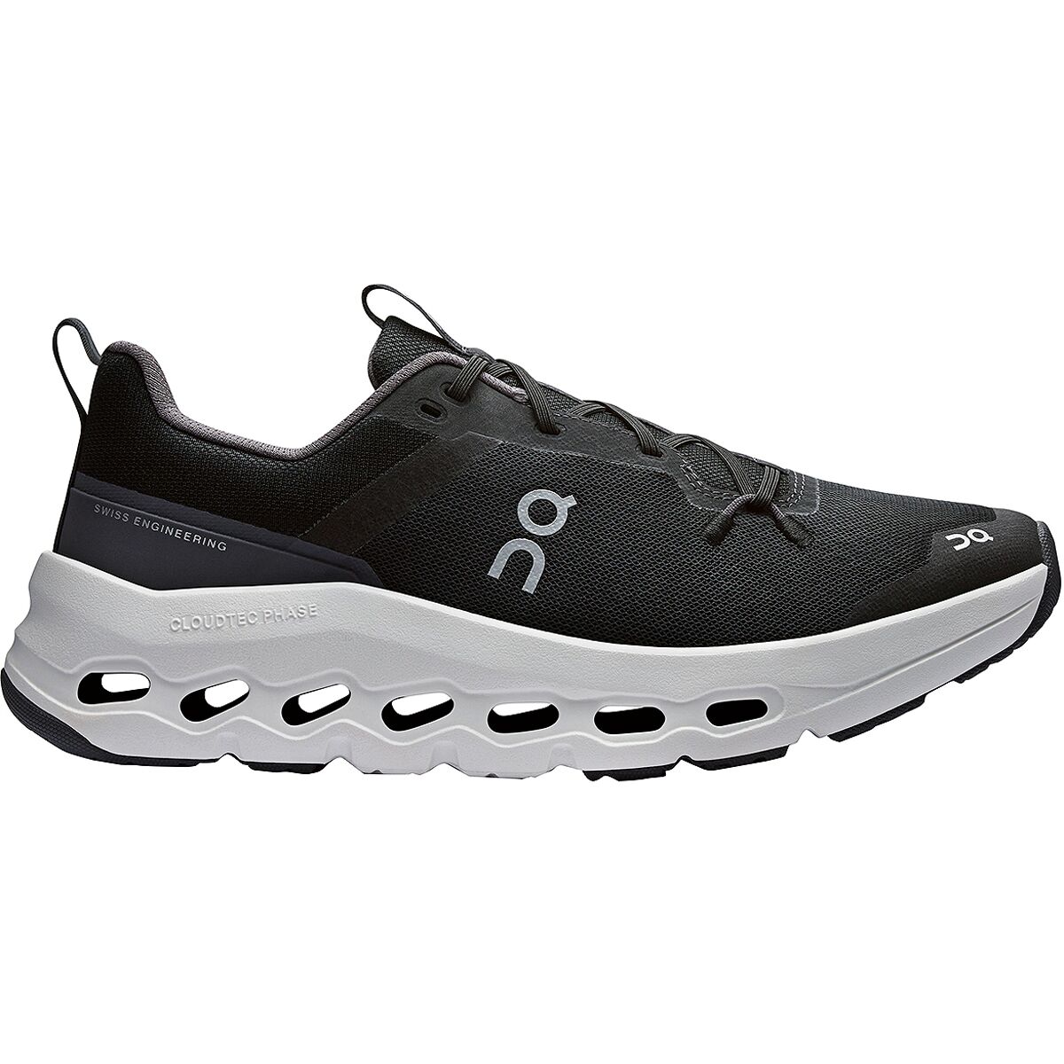 Image of On Cloudleap Shoe - Kids' Black/White, 5.0