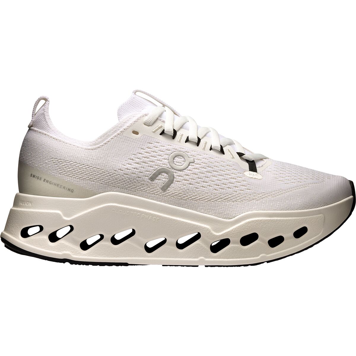Image of On Cloudsurfer Max Running Shoe - Women's White/White, 7.5
