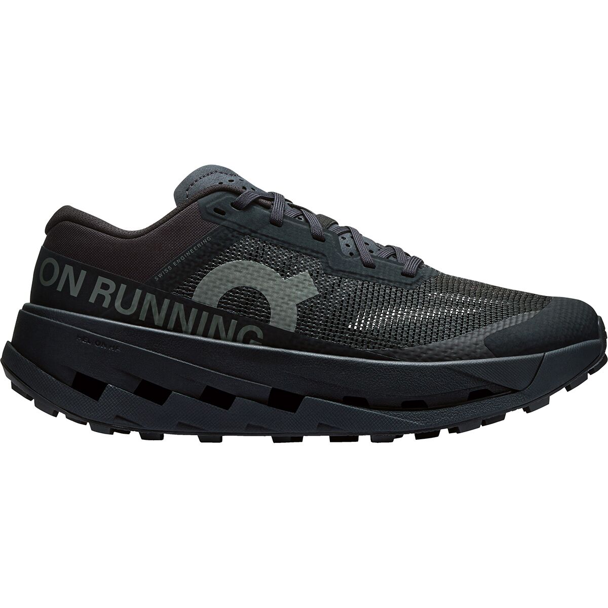 Image of On Cloudultra 3 Trail Running Shoe - Women's Black/Black, 8.0