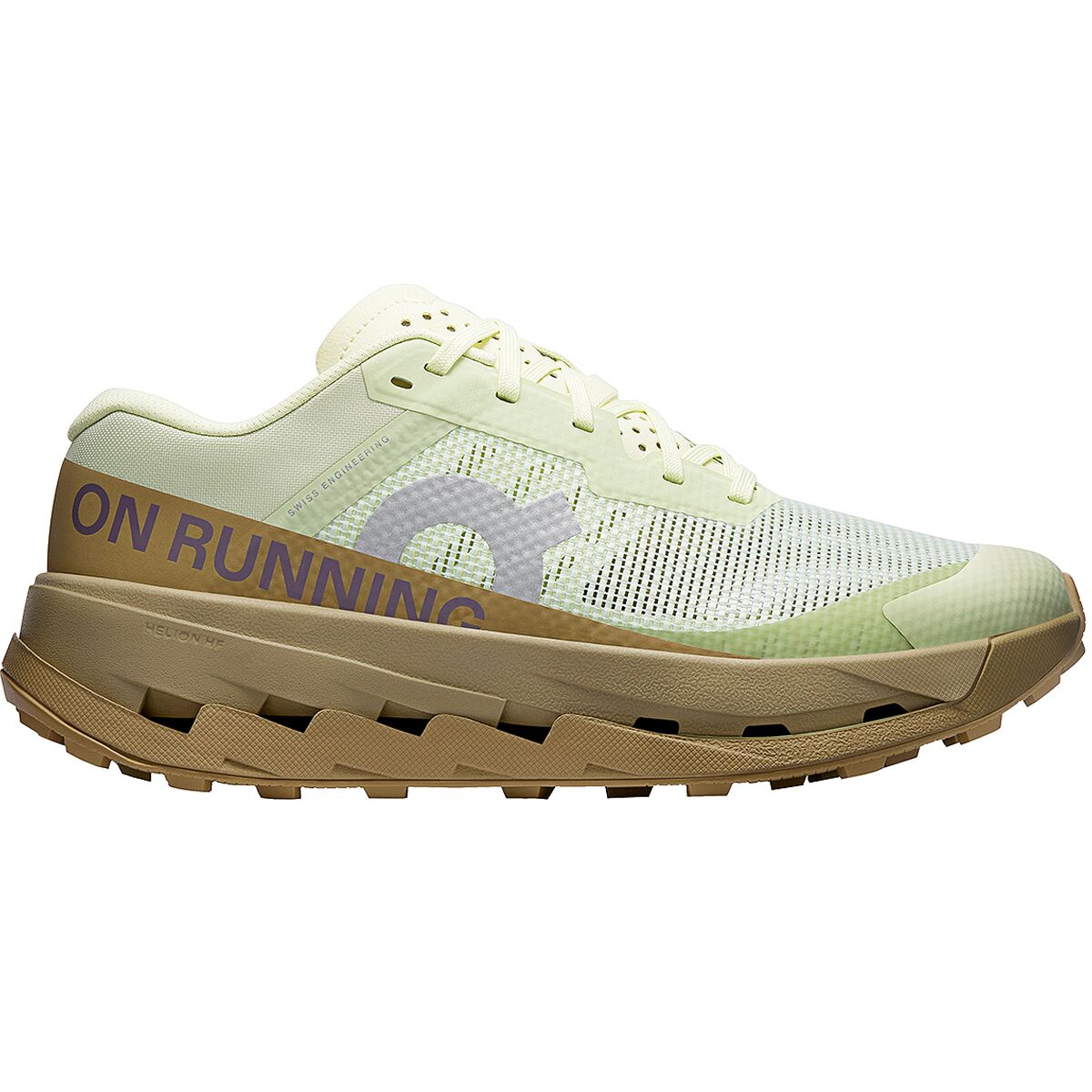 Image of On Cloudultra 3 Trail Running Shoe - Women's Linen/Safari, 6.5