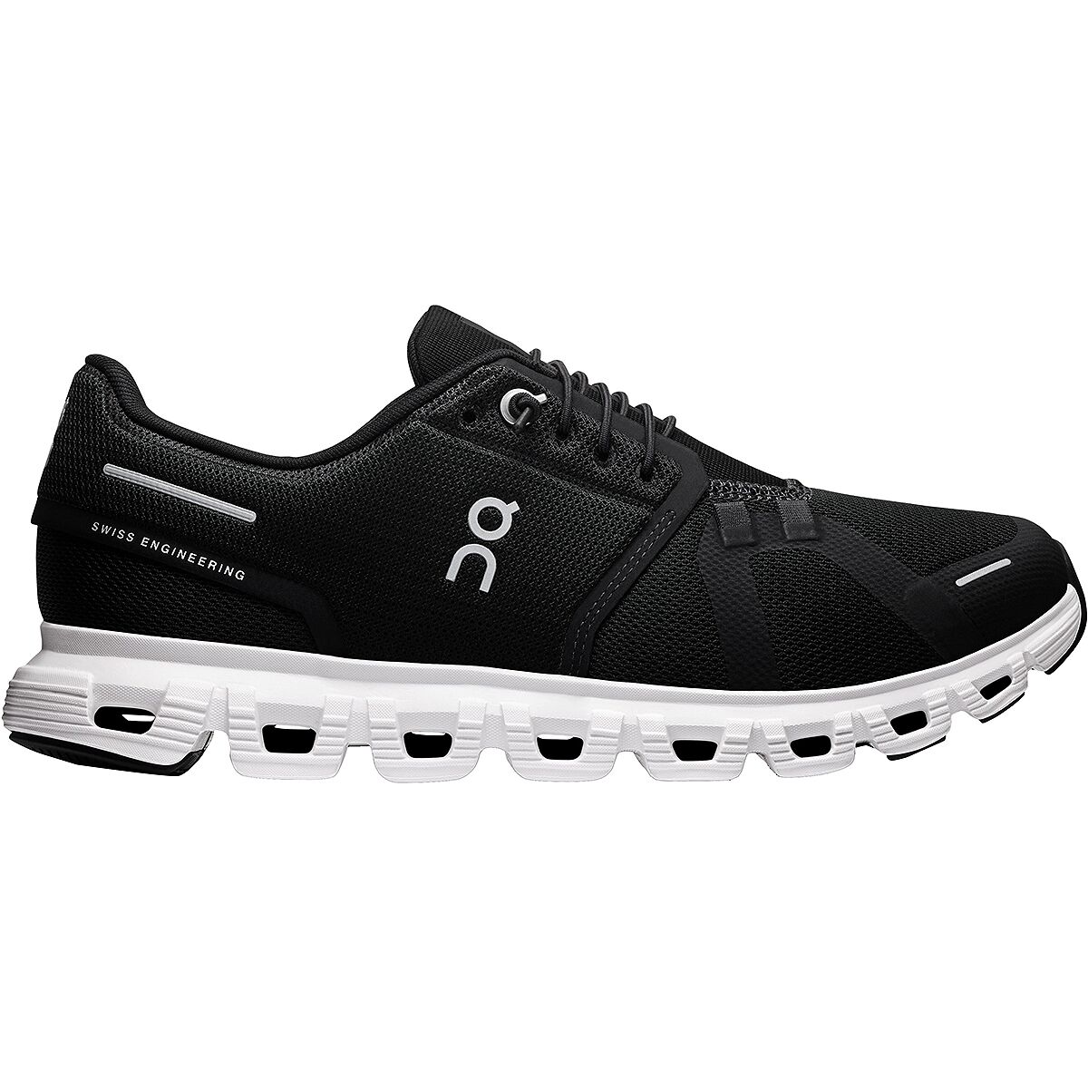 Image of On Cloud 6 Wide Shoe - Women's Black/White, 7.0
