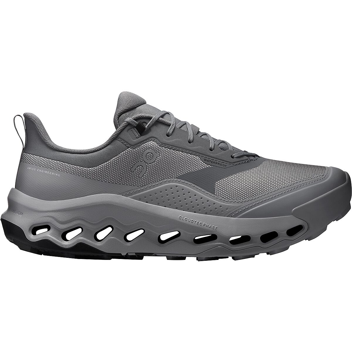 Image of On Cloudhorizon 2 WP Hiking Shoe - Men's Rock/Alloy, 11.0