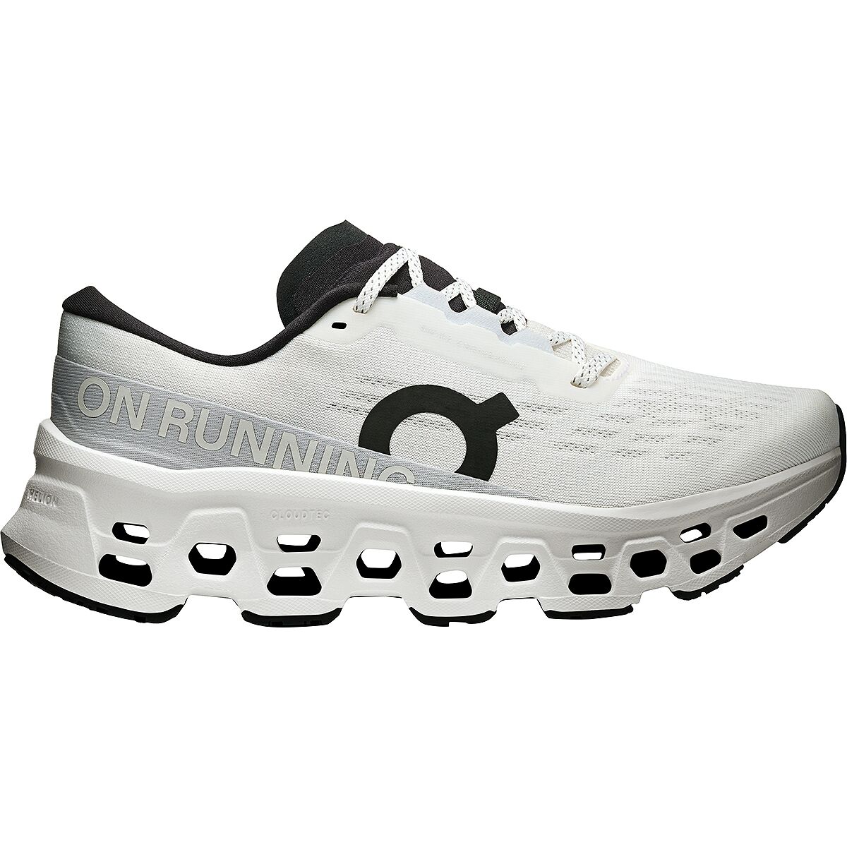 Image of On Cloudmonster 3 Running Shoe - Women's White/White, 9.5