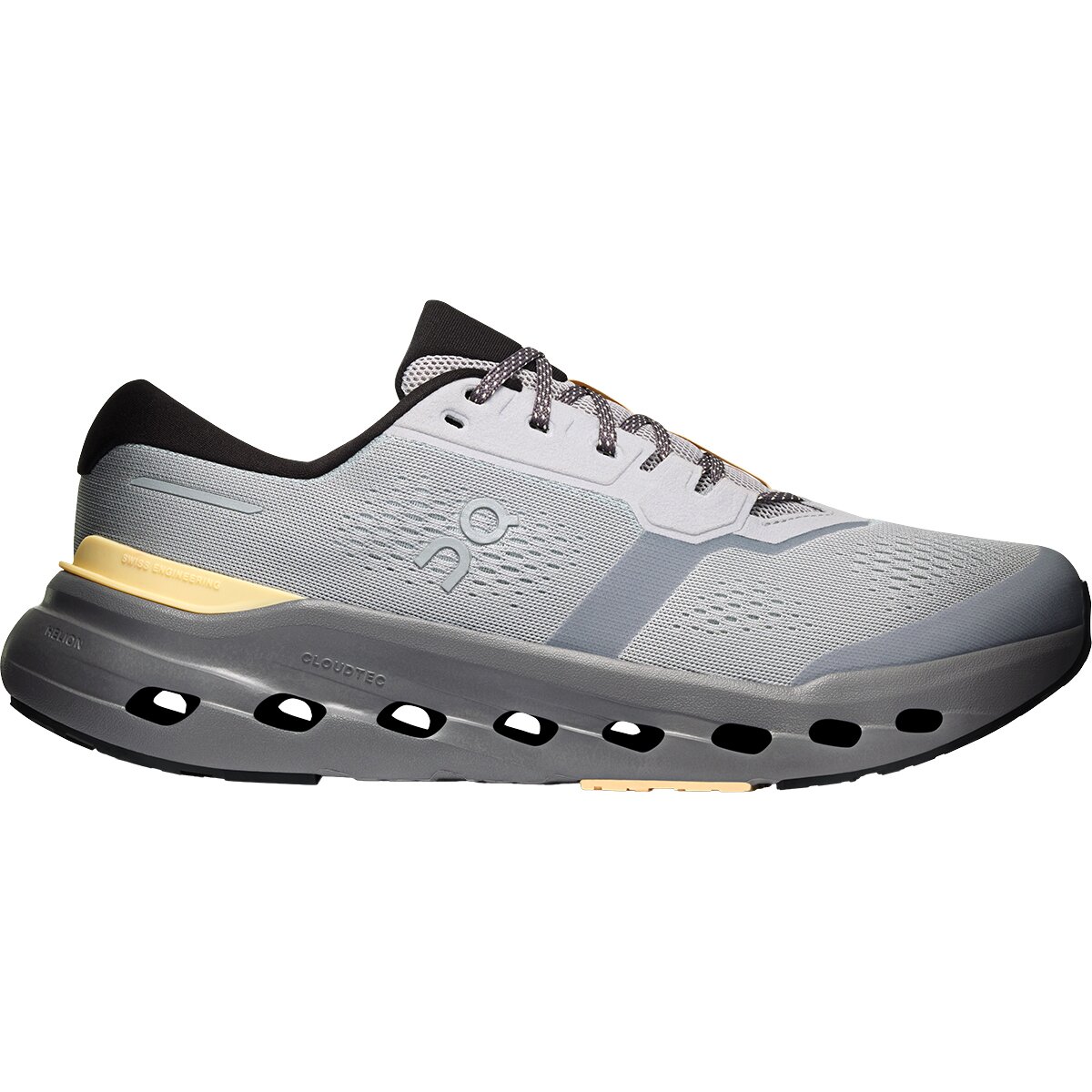 Image of On Cloudrunner 3 Shoe - Men's Platinum/Squash, 10.0