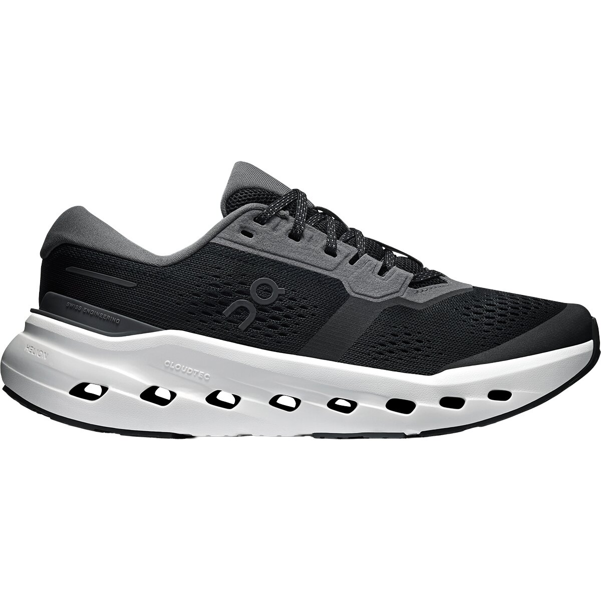 Image of On Cloudrunner 3 Shoe - Women's Black/Ivory, 7.0