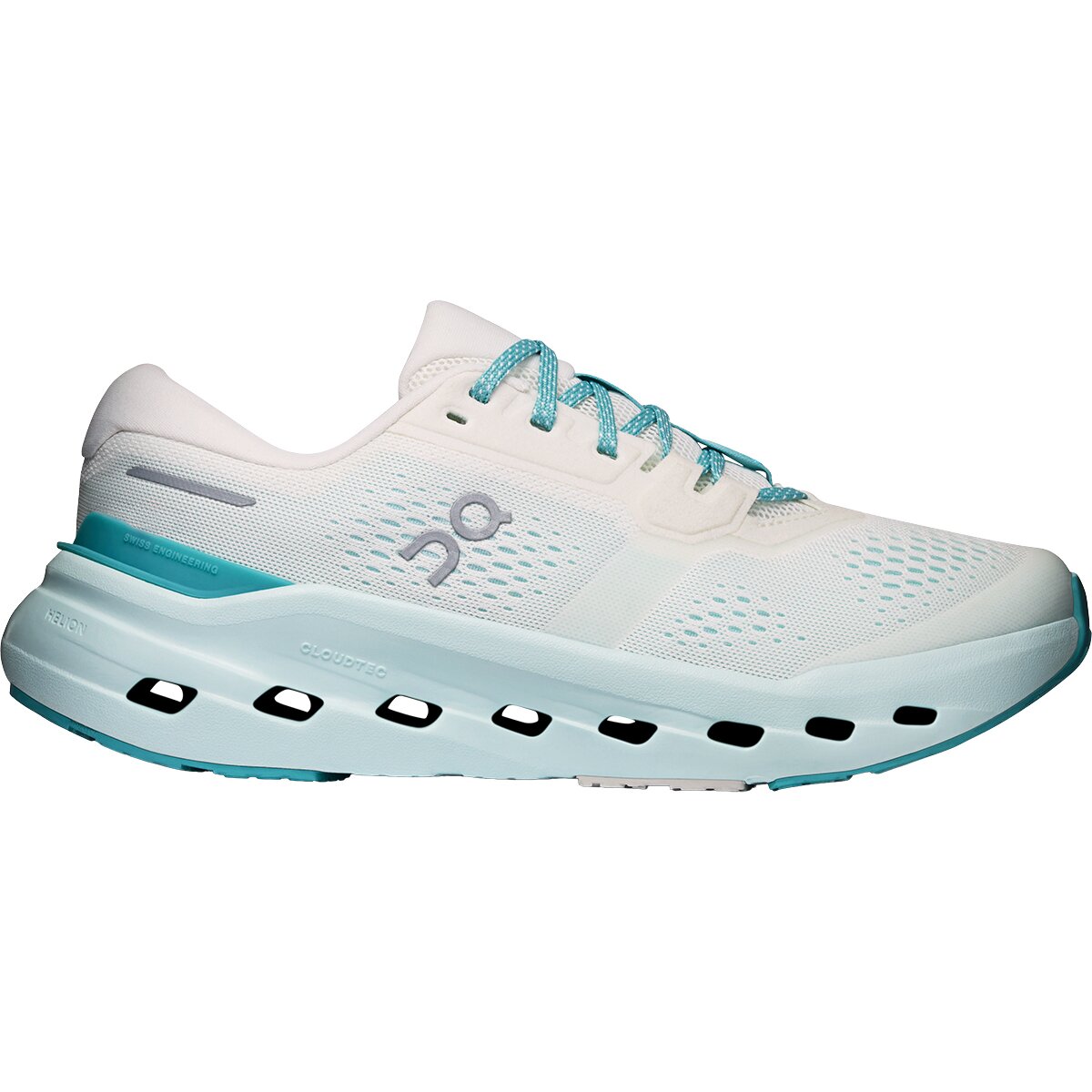 Image of On Cloudrunner 3 Shoe - Women's Ivory/Aquamarine, 9.5