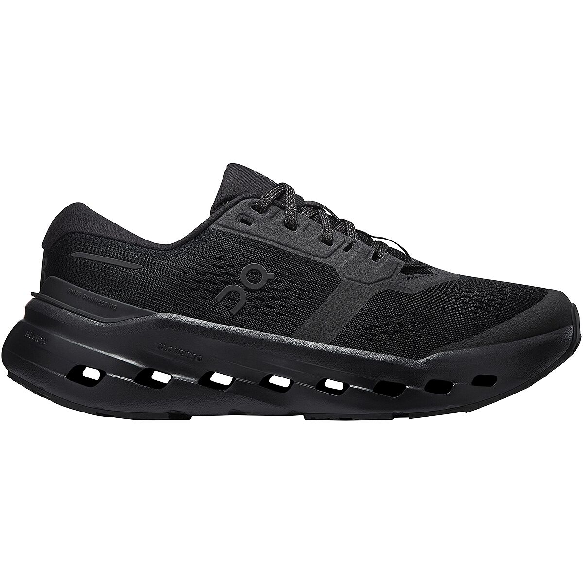 Image of On Cloudrunner 3 Wide Shoe - Men's Black/Black, 10.0