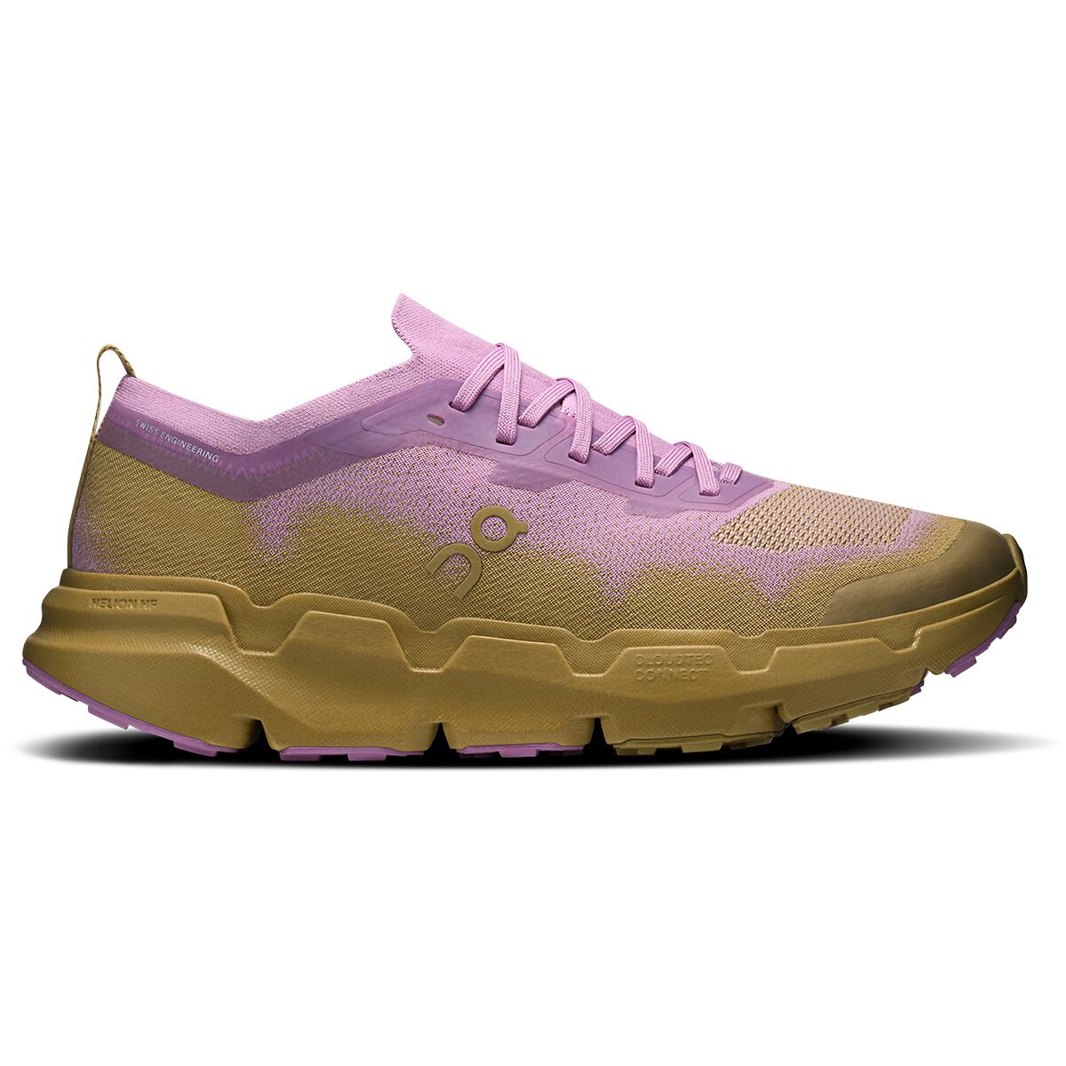 On Cloud‎ Men\'s Cloudflow Running Shoes Men\'s Purple Orange Road Running On Cloudflow - Rust/Eclipse - Mens Shoes main image 3