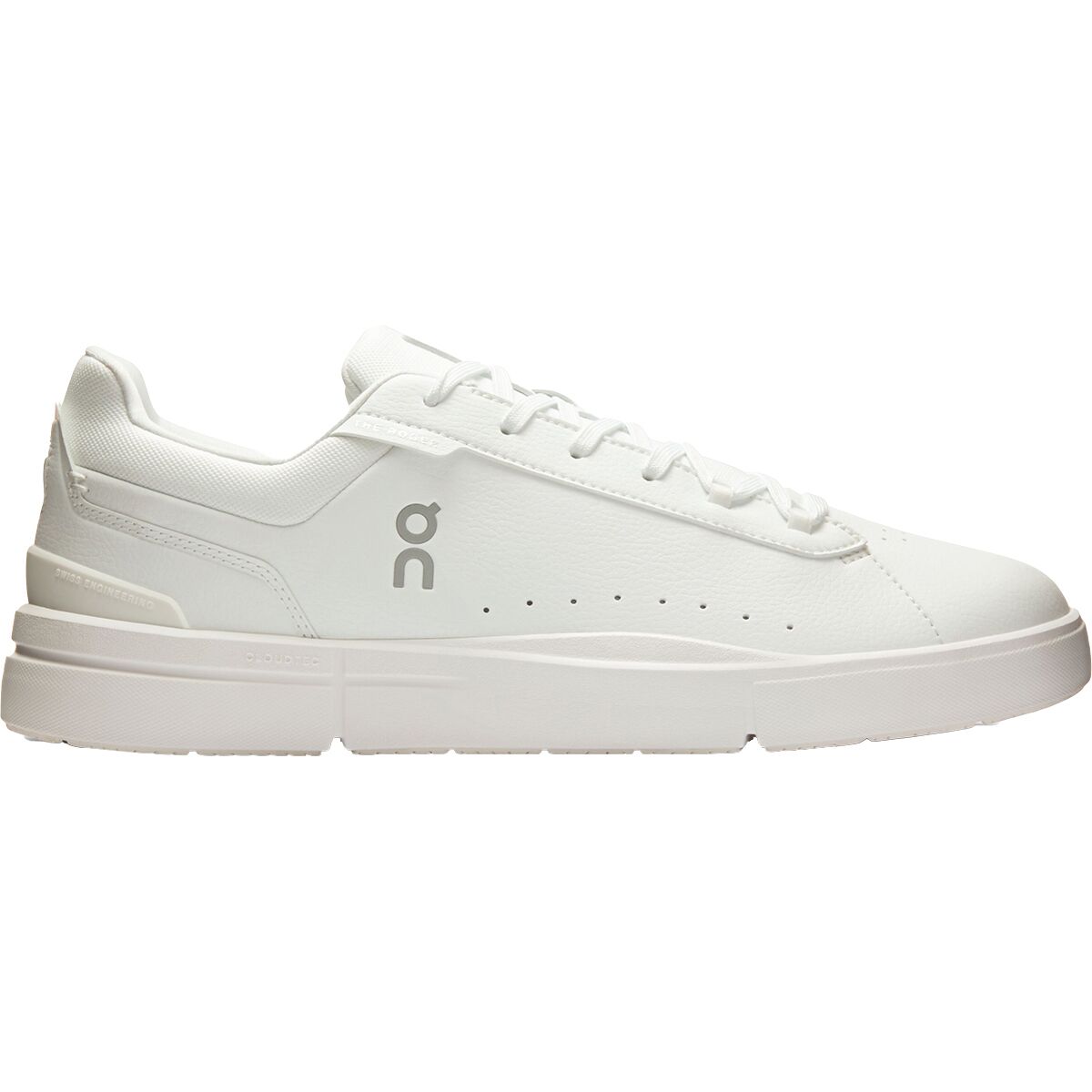 Image of On The Roger Advantage Shoe - Men's White/White, 10.0