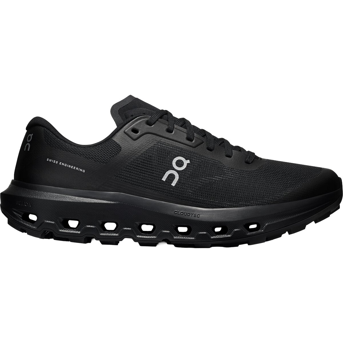 Image of On Cloudvista 3 Trail Running Shoe - Men's Black/Black, 10.5
