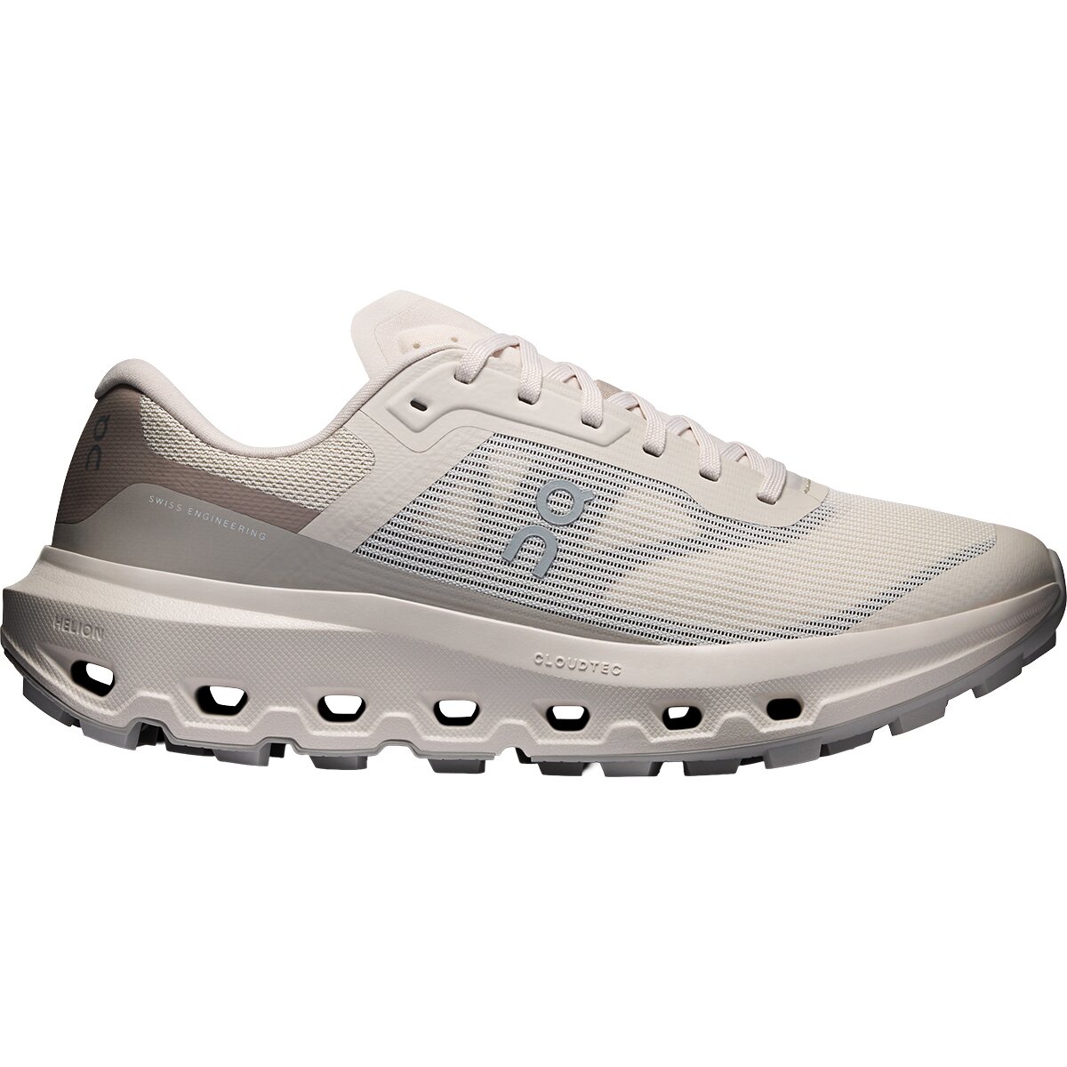 Image of On Cloudvista 3 Trail Running Shoe - Women's Pearl/Cinder, 9.5