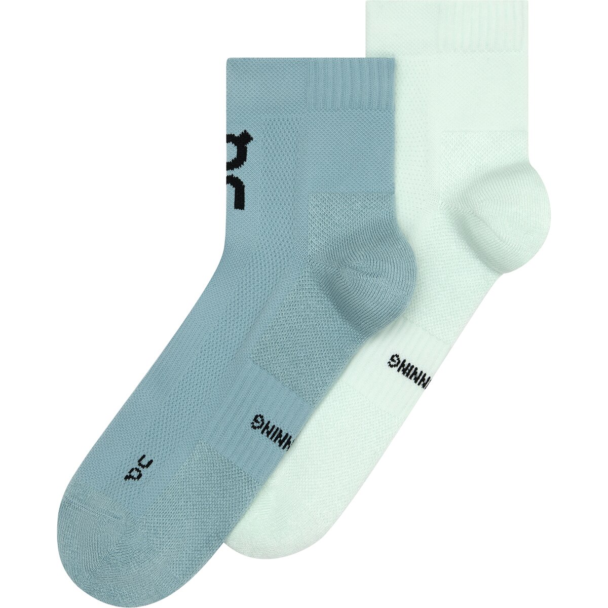 Image of On Core Run Mid 2P Sock Flurry/Wash, L