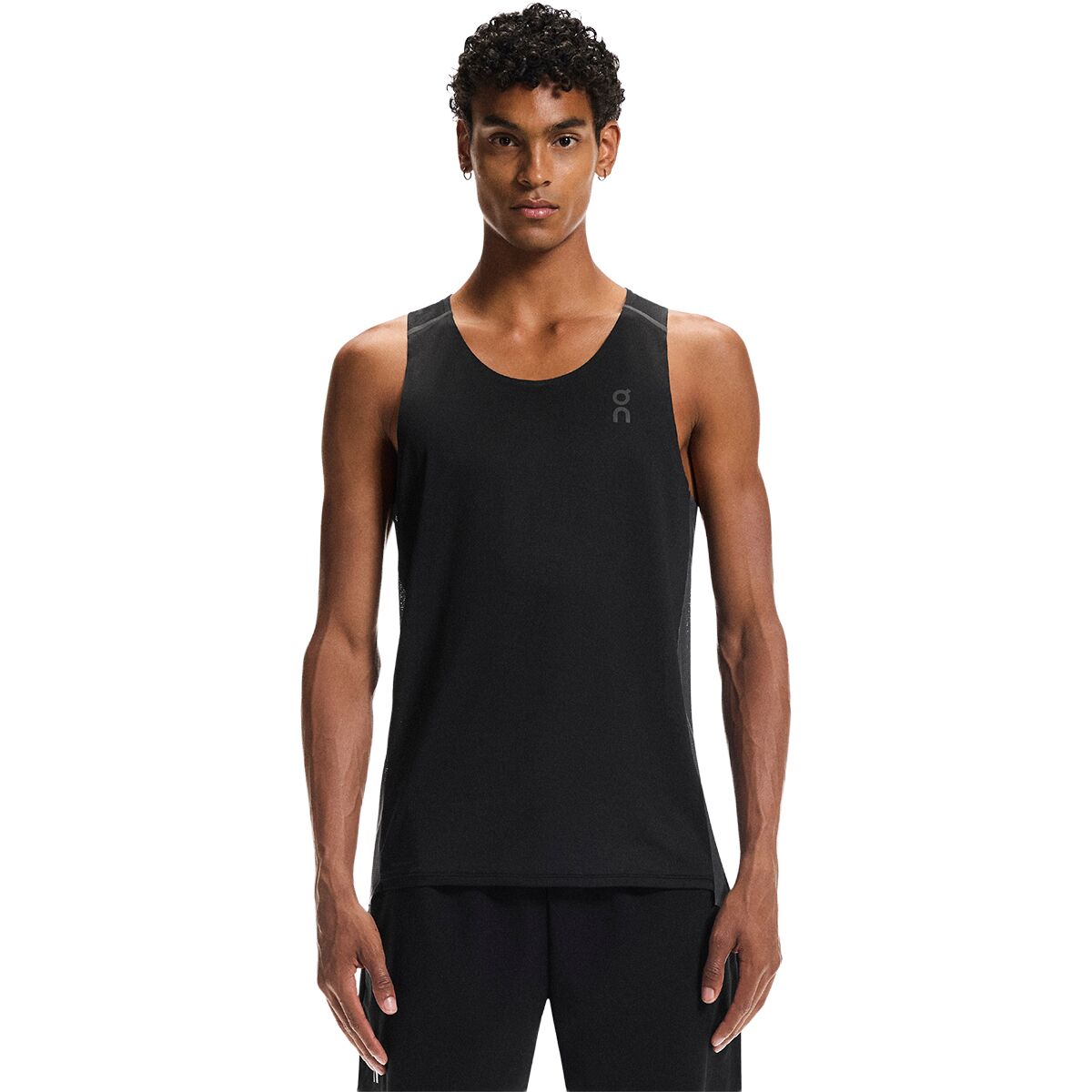 Image of On Performance Tank Top - Men's Black/Eclipse, L