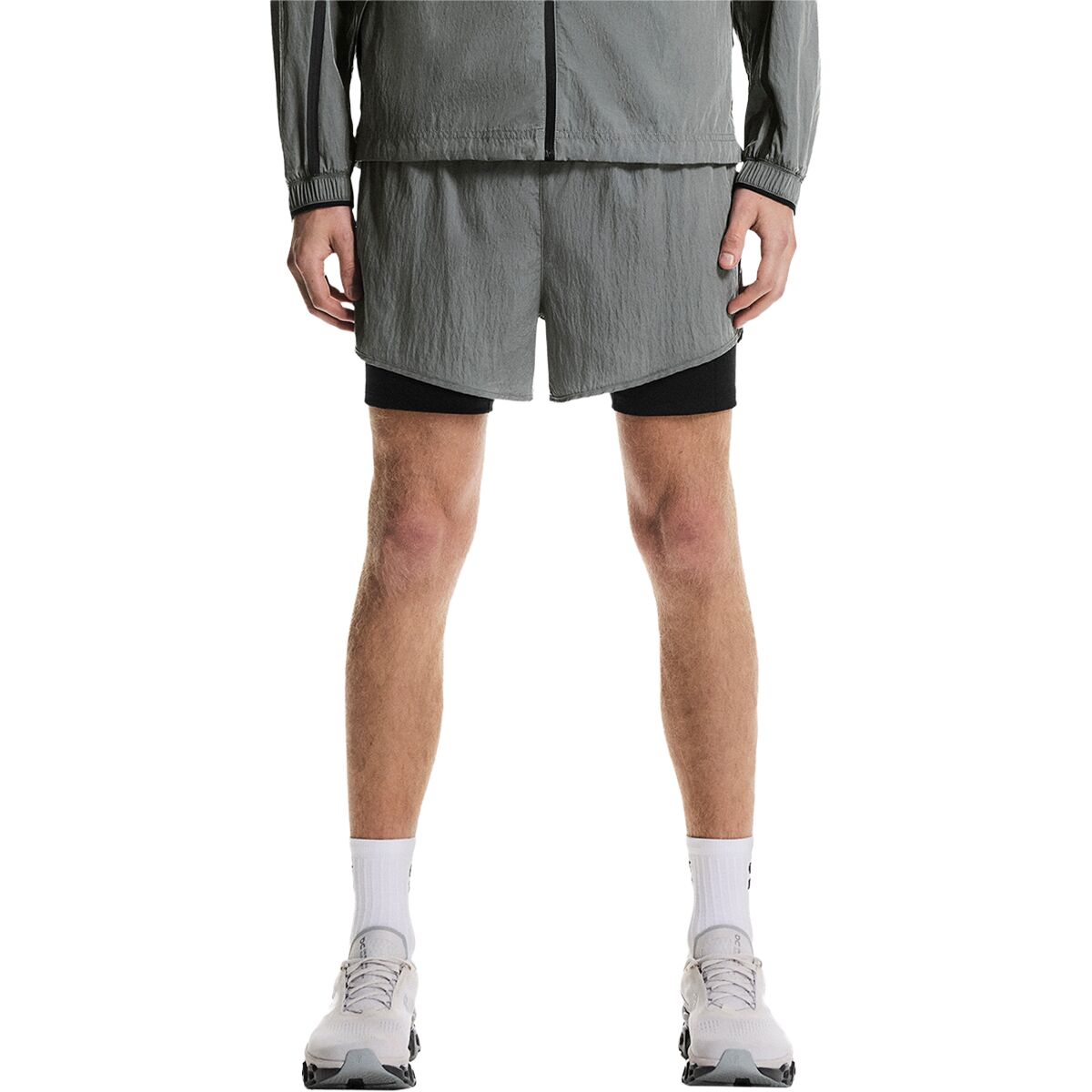 Image of On Performance Volt Short - Men's Glacier, L