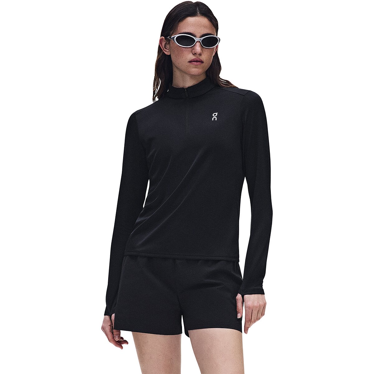 Image of On Core 1/4-Zip Top - Women's Black, L