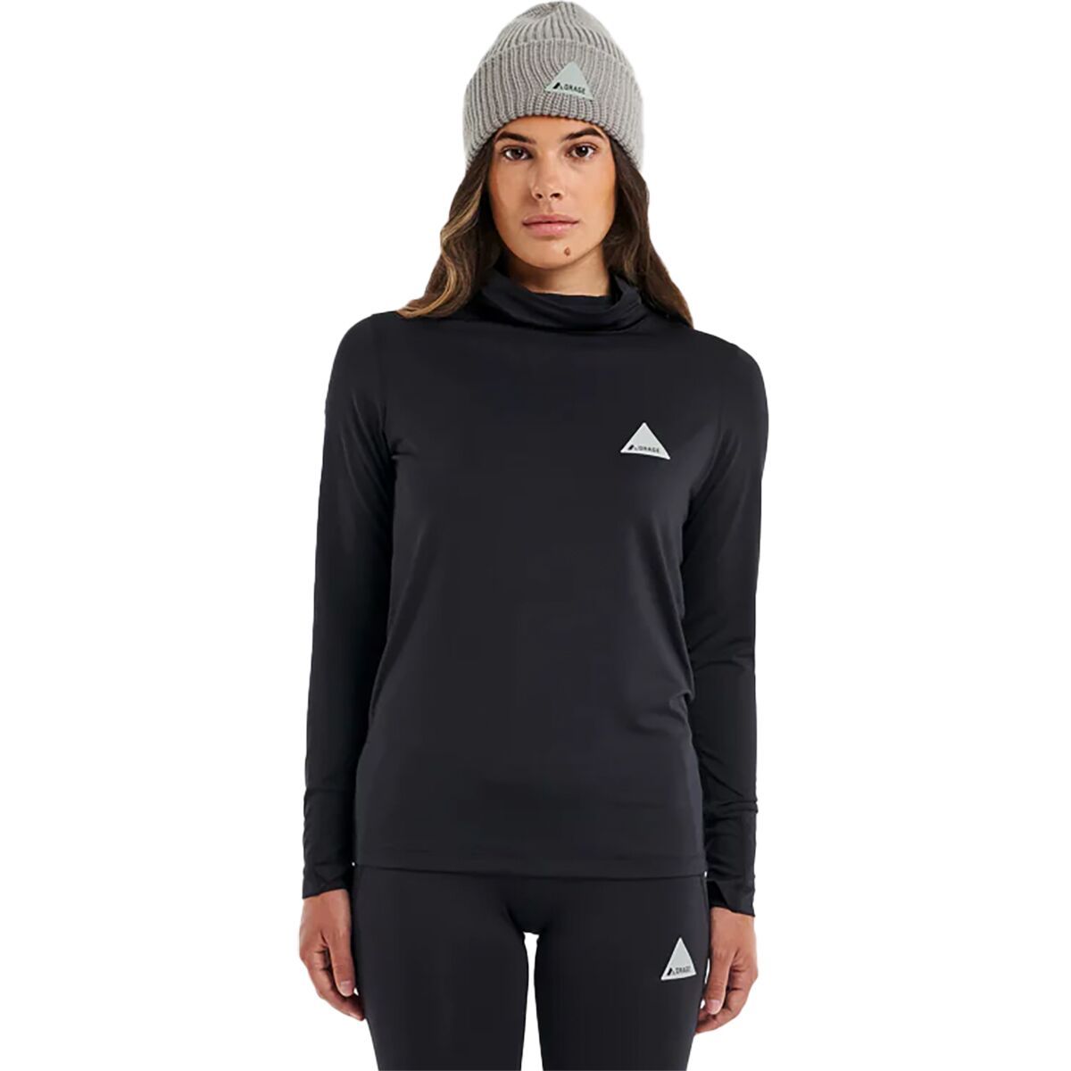 Orage Moss Baselayer Top - Women's Black, M