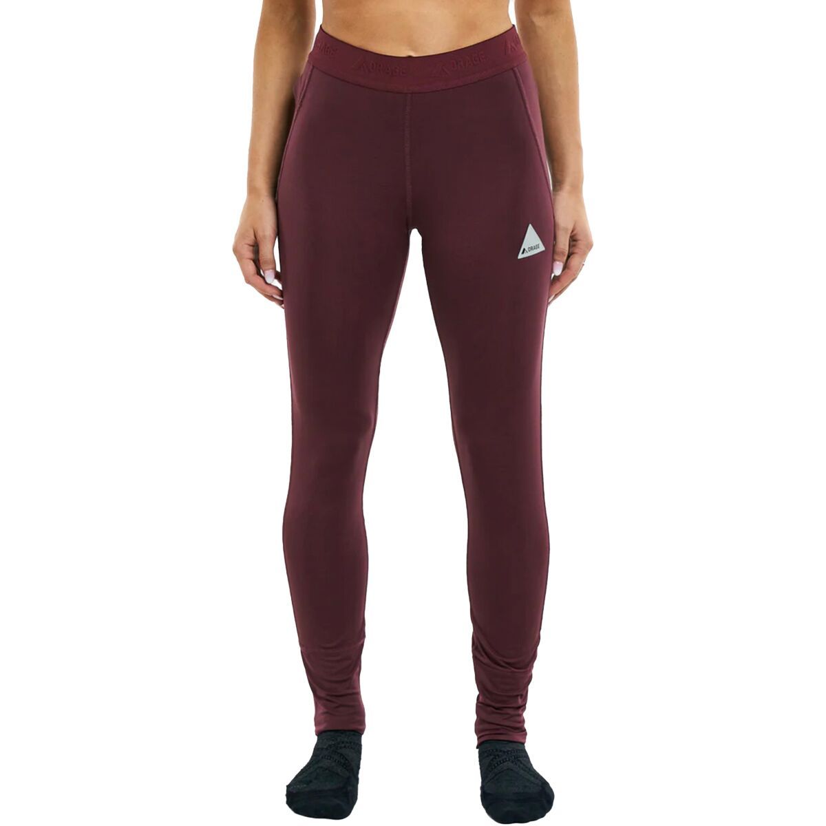 Orage Sage Baselayer Bottom - Women's Dark Cherry, L