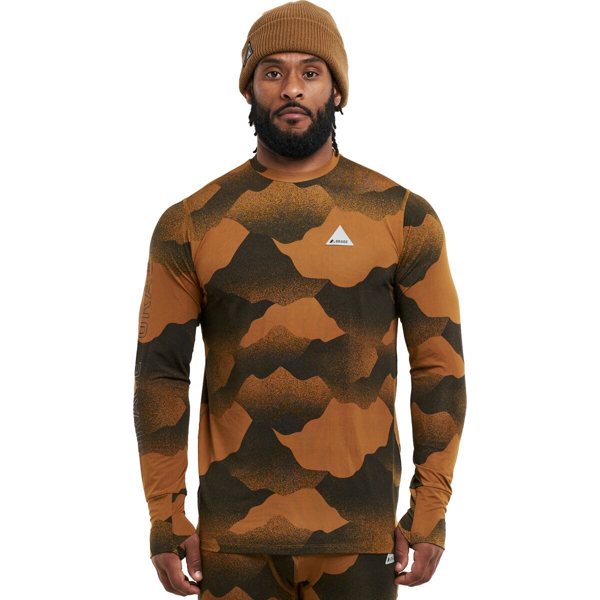 Orage Fraser Baselayer Top - Men's Shadows Amber, XXS