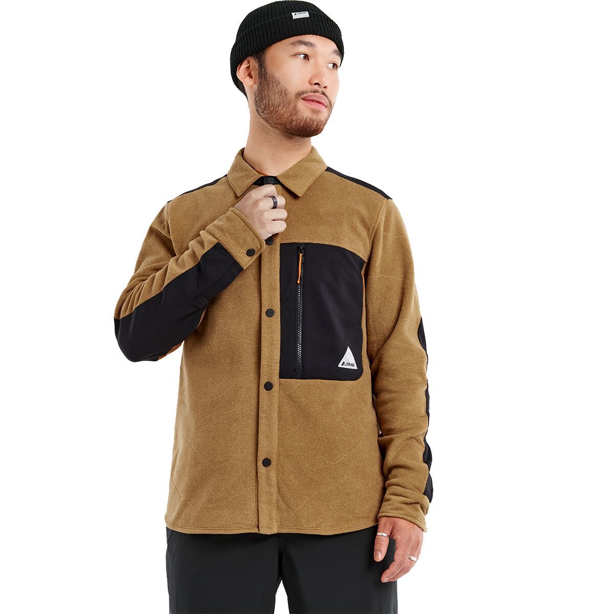 Orage Hunter Fleece Shirt - Men's Amber, M