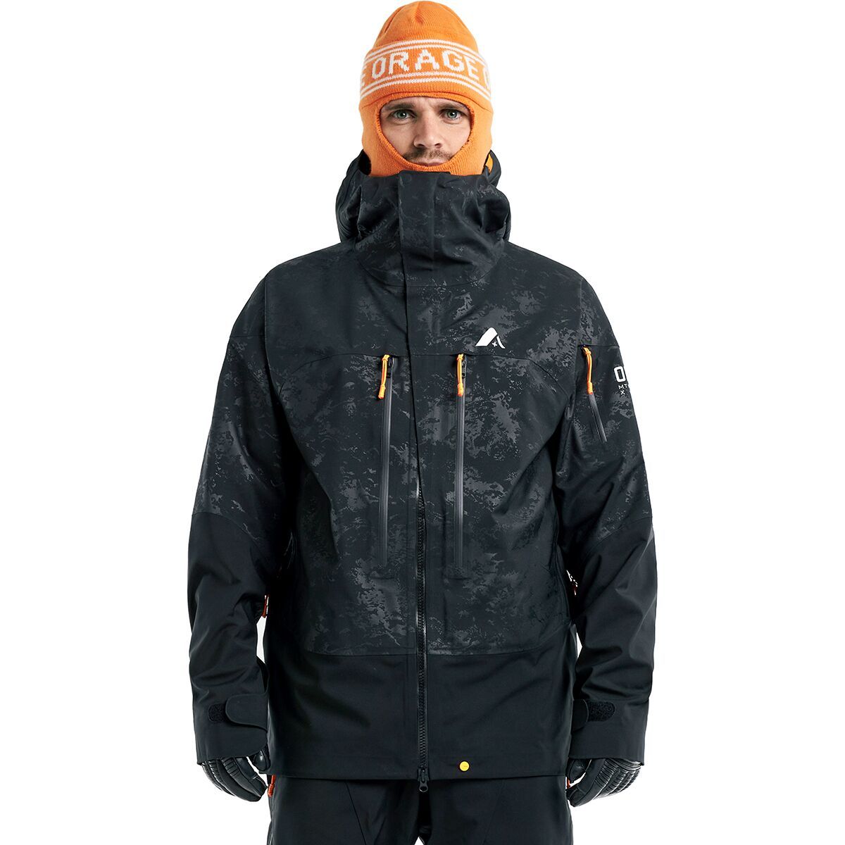 Orage Spurr Jacket - Men's Black Embossed, XXS