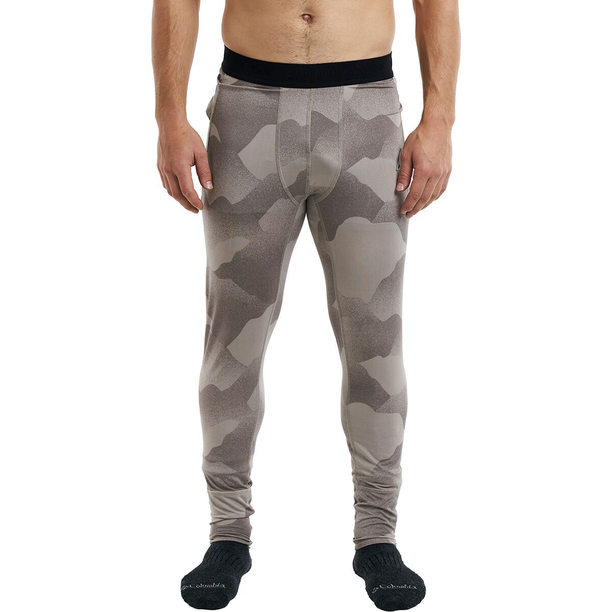 Orage Tamarack Baselayer Bottom - Men's Shadows Limestone, XXL