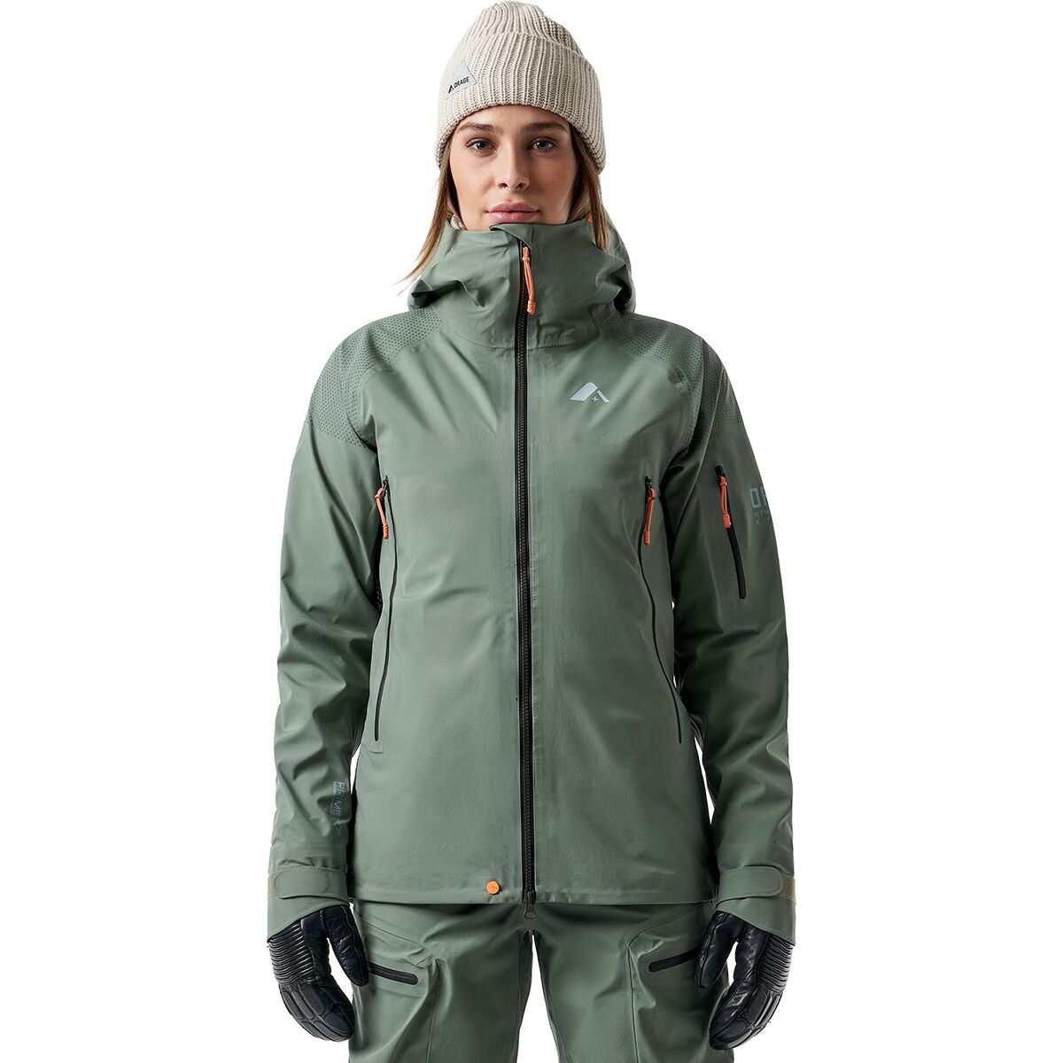 Image of Orage Alpina 3L Light Jacket - Women's Dark Leaf, XS