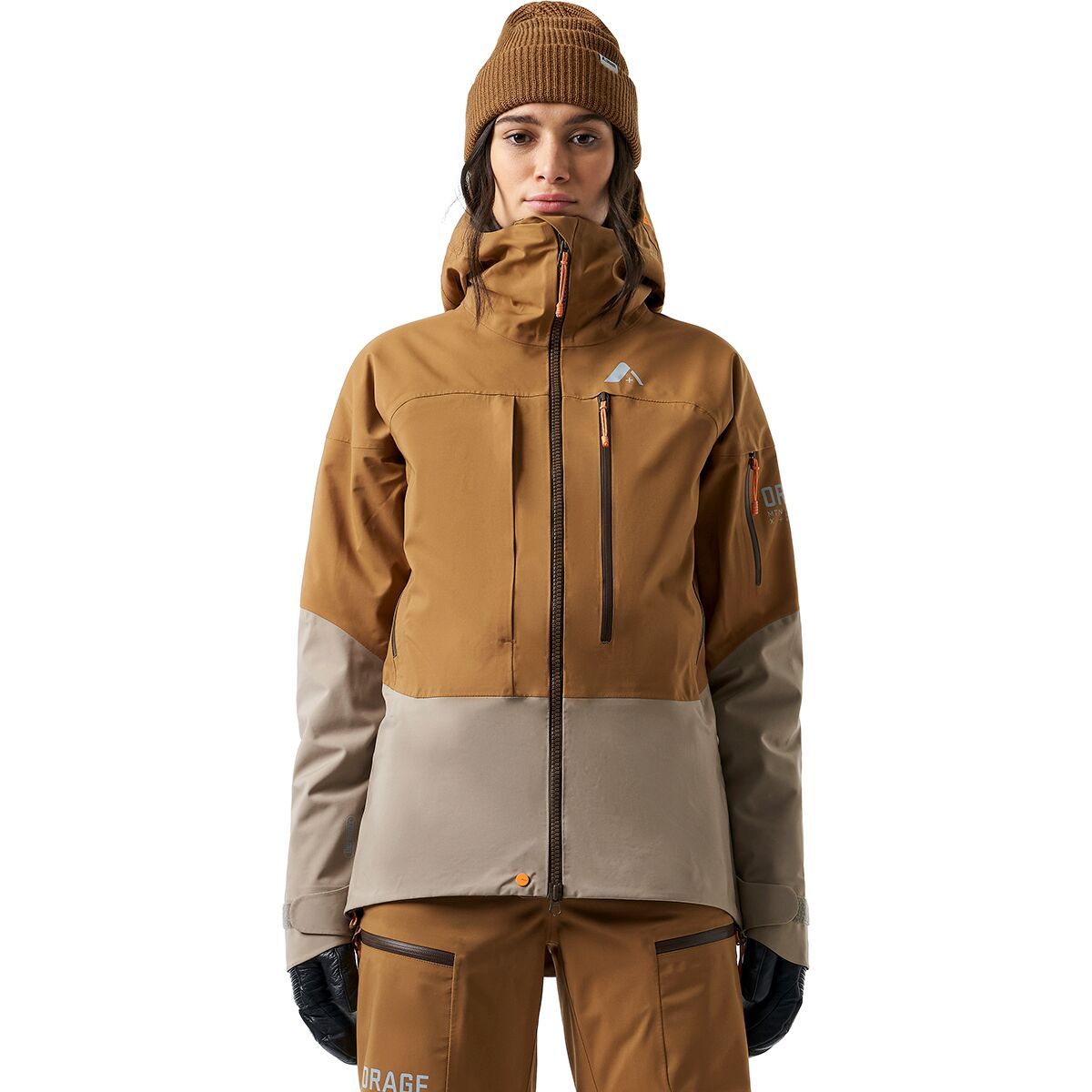 Image of Orage Panorama 3L Jacket - Women's Clay, L