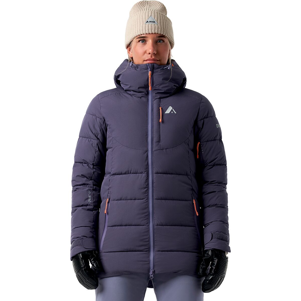 Image of Orage Riya Synthetic Down Jacket - Women's Dark Mineral, XL