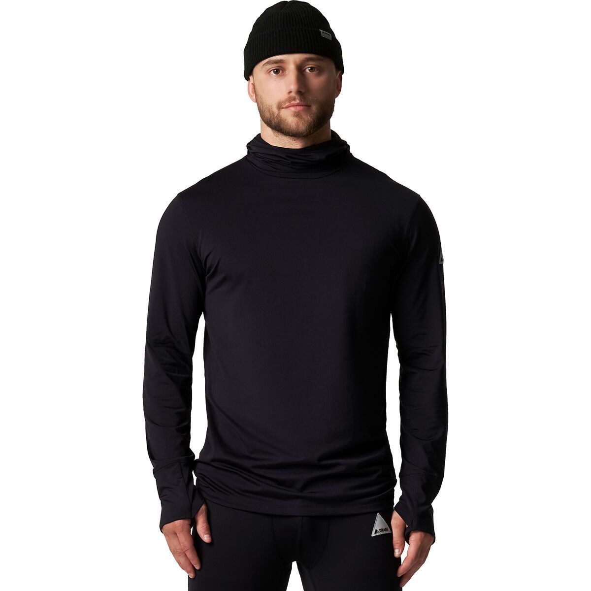 Orage Bedrock Light Base Layer Top - Men's Black, S