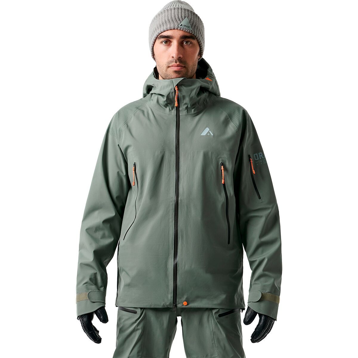 Orage Glacier 3L Light Jacket - Men's Dark Leaf, XXL